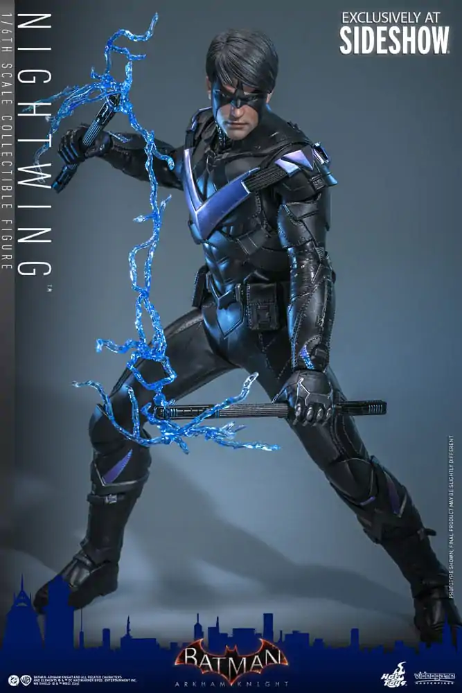 Batman Arkham Knight Videogame Masterpiece 1/6 Nightwing akciófigura 30 cm termékfotó