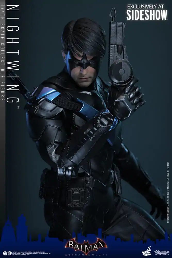 Batman Arkham Knight Videogame Masterpiece 1/6 Nightwing akciófigura 30 cm termékfotó