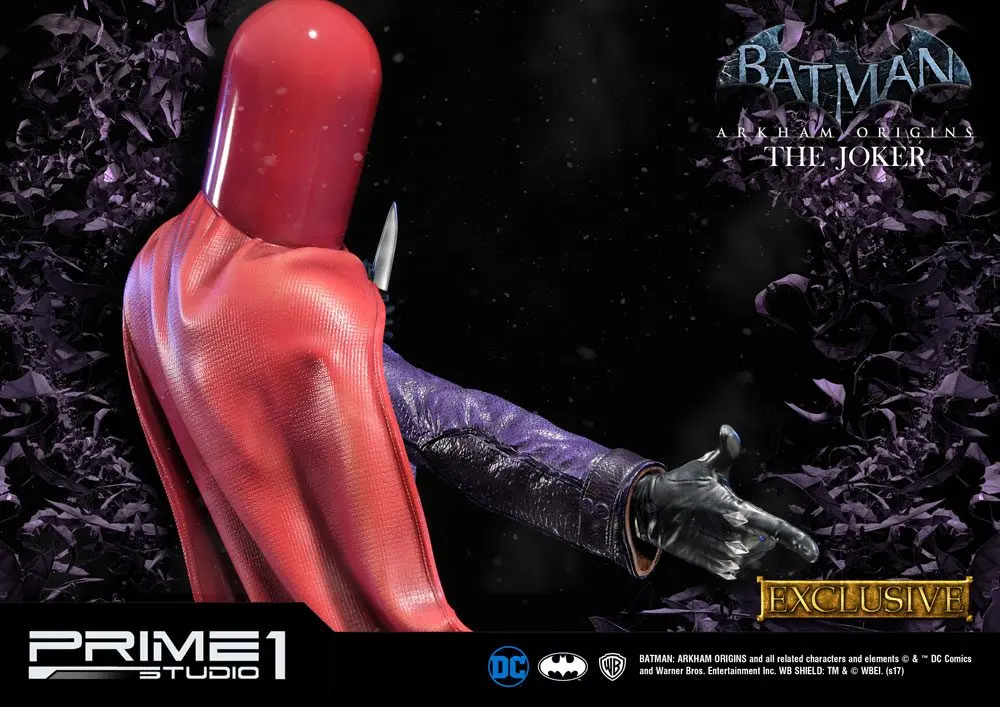 Batman Arkham Origins szobor figura The Joker Exkluzív 86 cm termékfotó