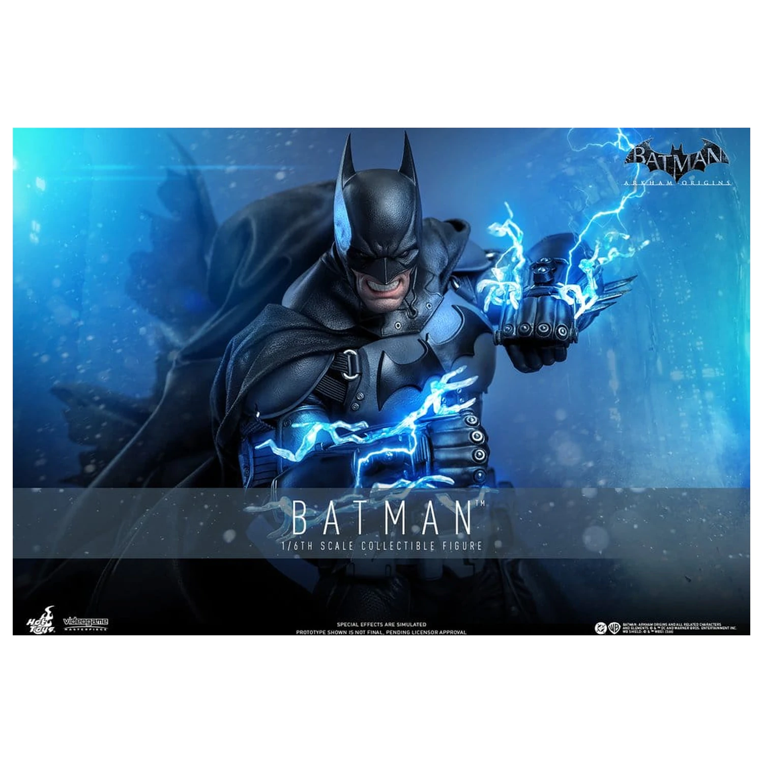 Batman Arkham Origins Videogame Masterpiece 1/6 Batman akciófigura 33 cm termékfotó