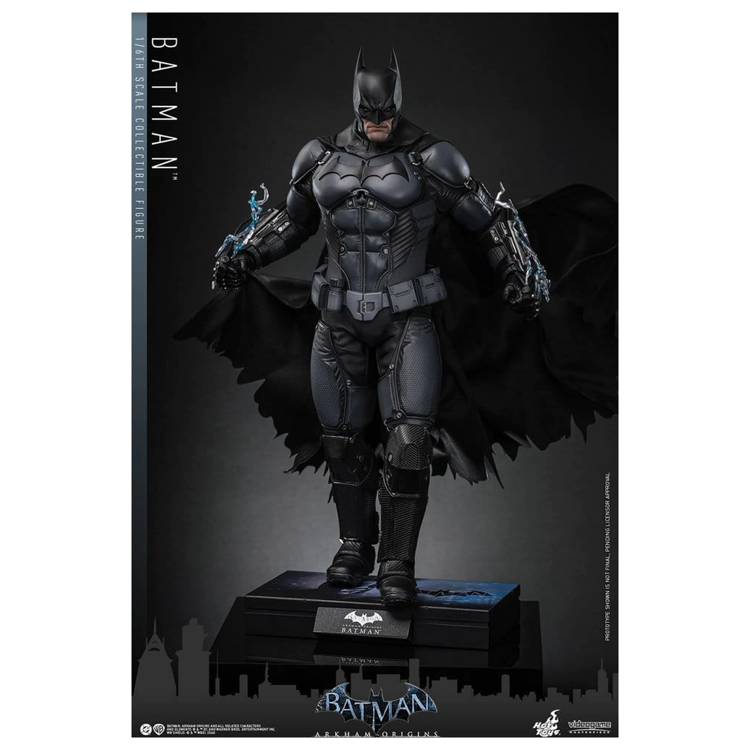 Batman Arkham Origins Videogame Masterpiece 1/6 Batman akciófigura 33 cm termékfotó