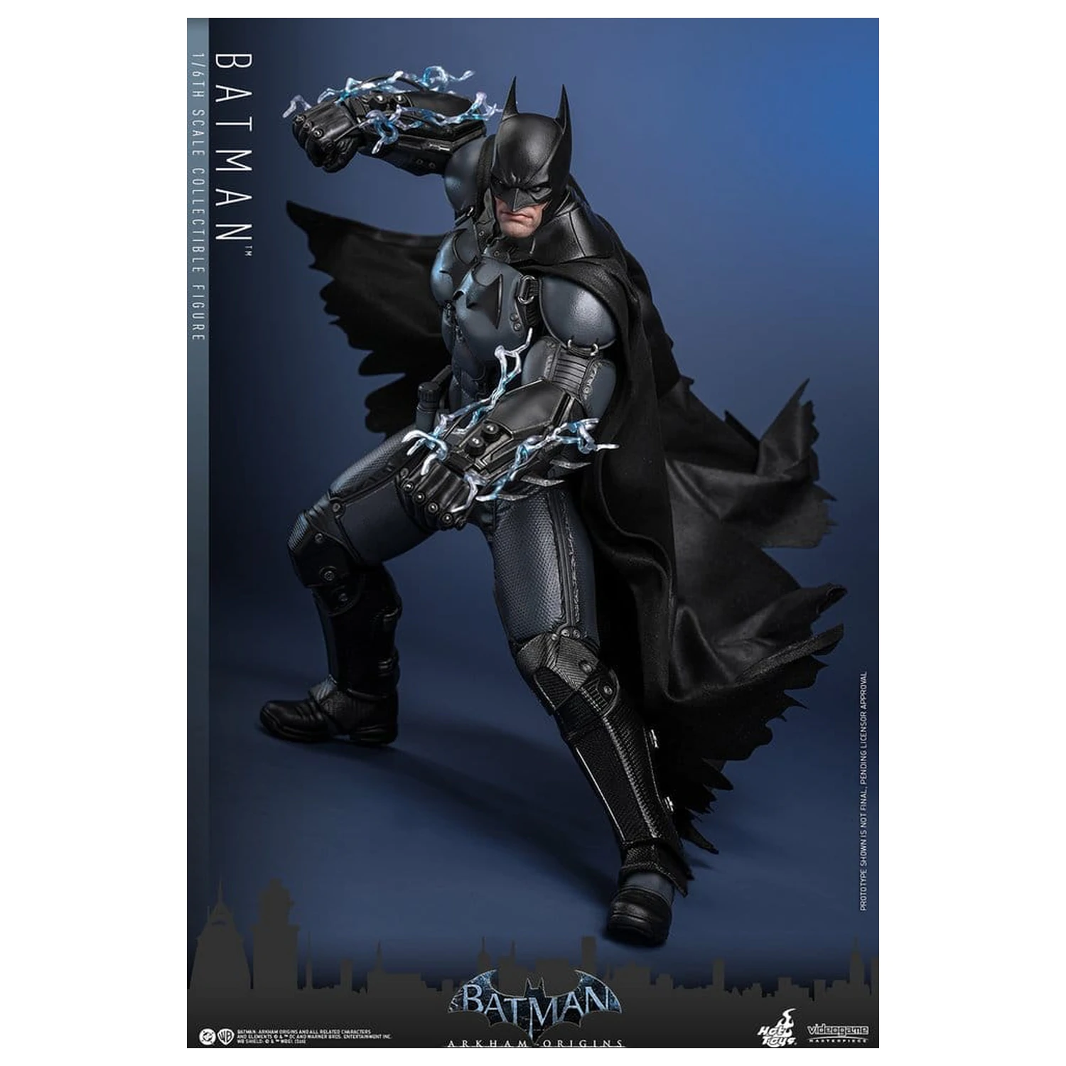 Batman Arkham Origins Videogame Masterpiece 1/6 Batman akciófigura 33 cm termékfotó