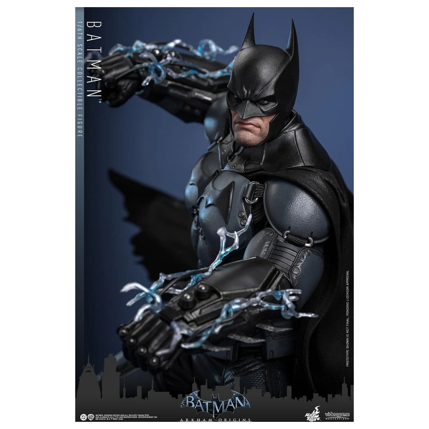 Batman Arkham Origins Videogame Masterpiece 1/6 Batman akciófigura 33 cm termékfotó