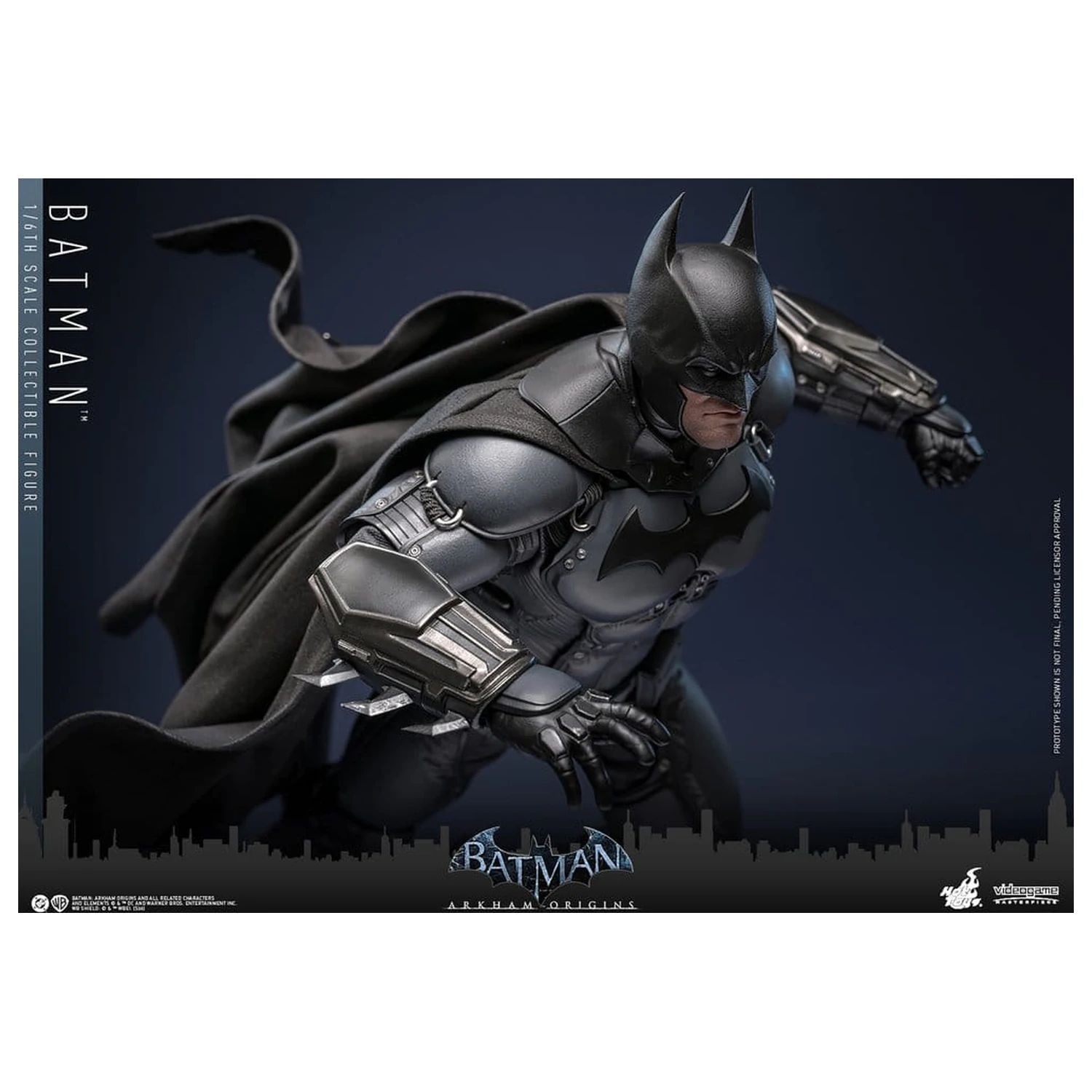 Batman Arkham Origins Videogame Masterpiece 1/6 Batman akciófigura 33 cm termékfotó