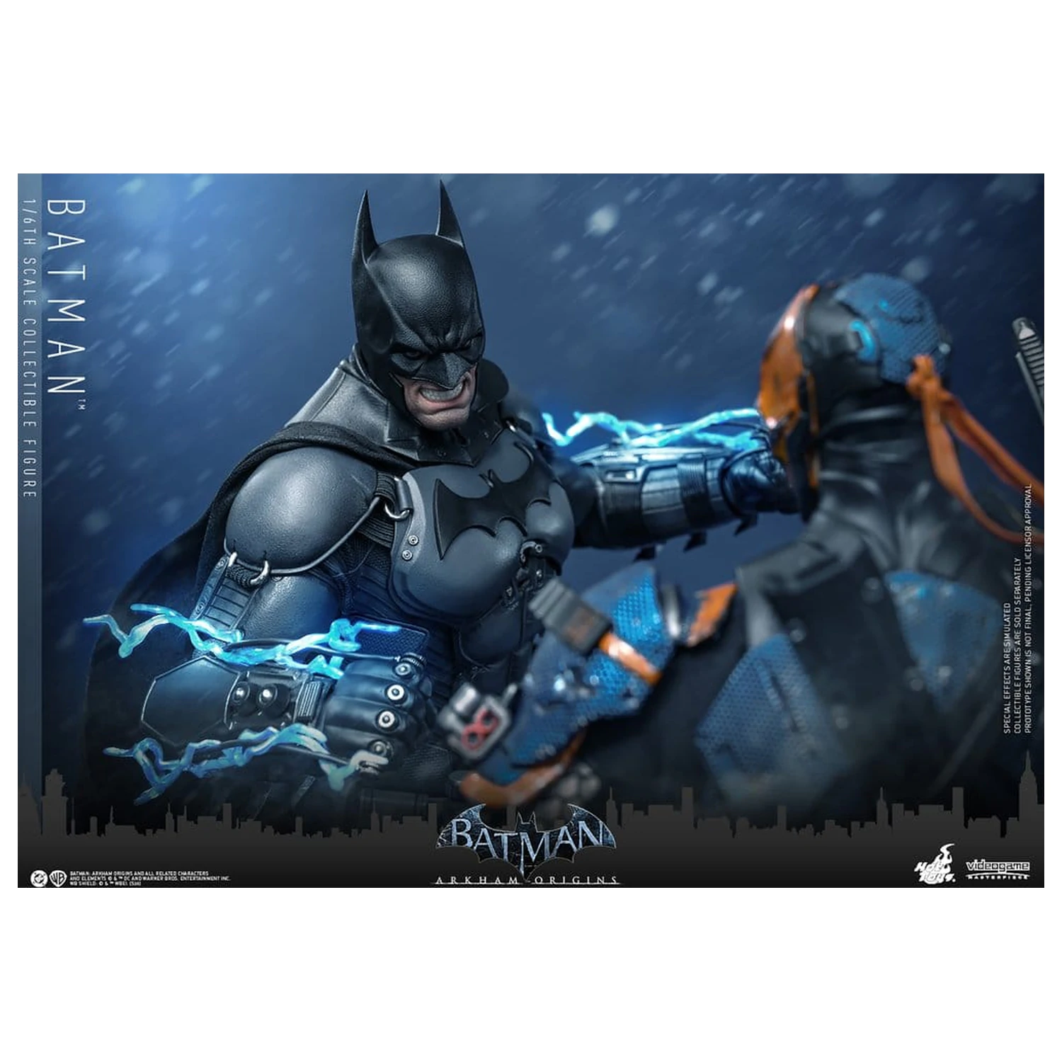 Batman Arkham Origins Videogame Masterpiece 1/6 Batman akciófigura 33 cm termékfotó