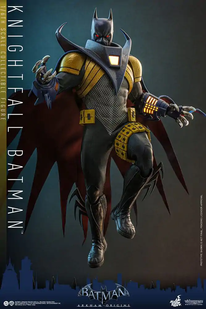 Batman: Arkham Origins Videogame Masterpiece 1/6 Knightfall Batman akciófigura 32 cm termékfotó