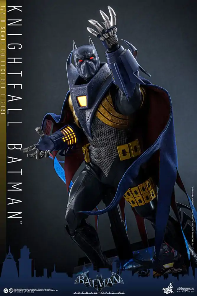 Batman: Arkham Origins Videogame Masterpiece 1/6 Knightfall Batman akciófigura 32 cm termékfotó