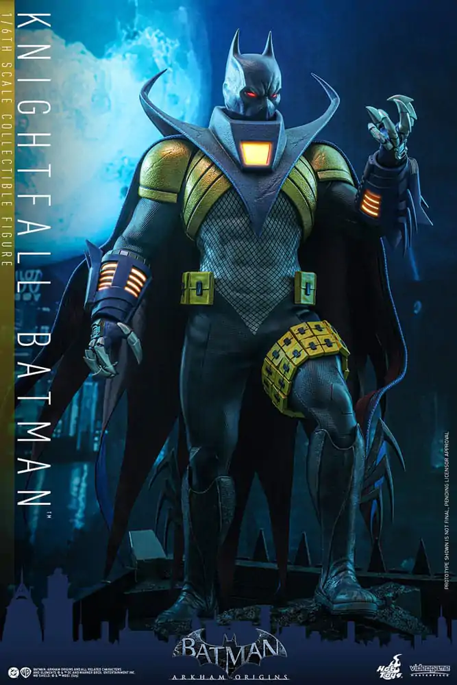 Batman: Arkham Origins Videogame Masterpiece 1/6 Knightfall Batman akciófigura 32 cm termékfotó