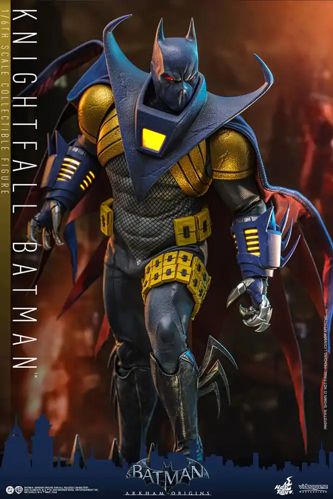 Batman: Arkham Origins Videogame Masterpiece 1/6 Knightfall Batman akciófigura 32 cm termékfotó