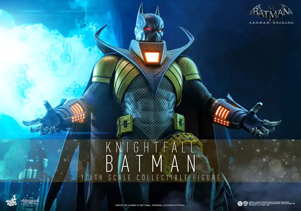 Batman: Arkham Origins Videogame Masterpiece 1/6 Knightfall Batman akciófigura 32 cm termékfotó