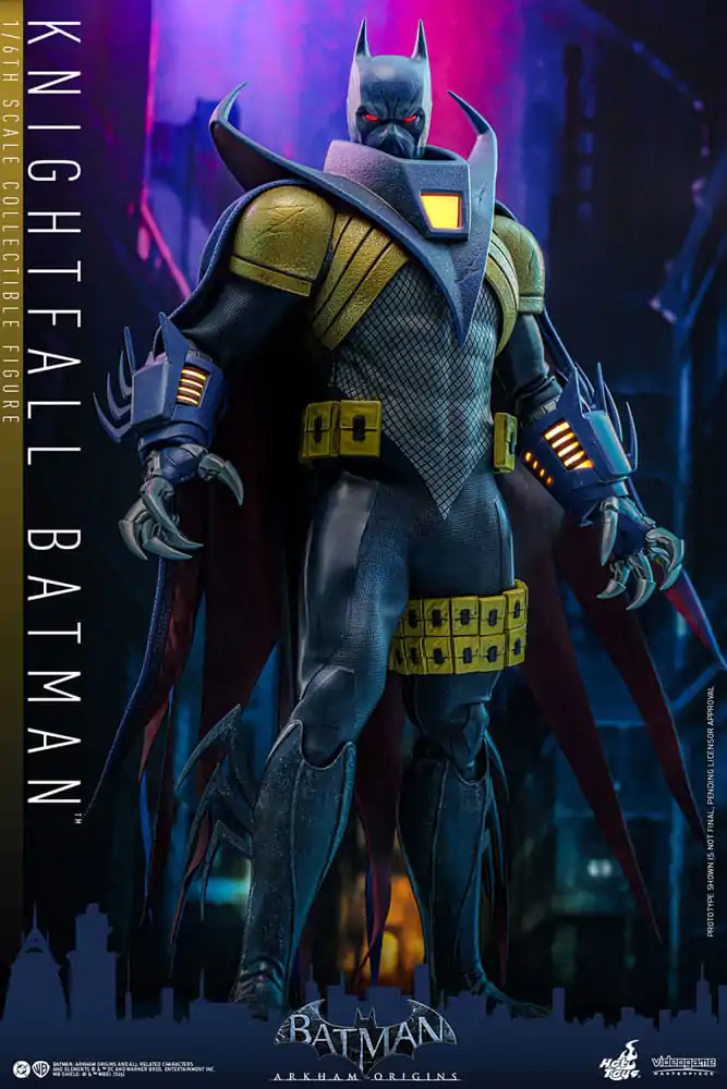Batman: Arkham Origins Videogame Masterpiece 1/6 Knightfall Batman akciófigura 32 cm termékfotó