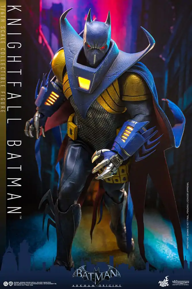 Batman: Arkham Origins Videogame Masterpiece 1/6 Knightfall Batman akciófigura 32 cm termékfotó