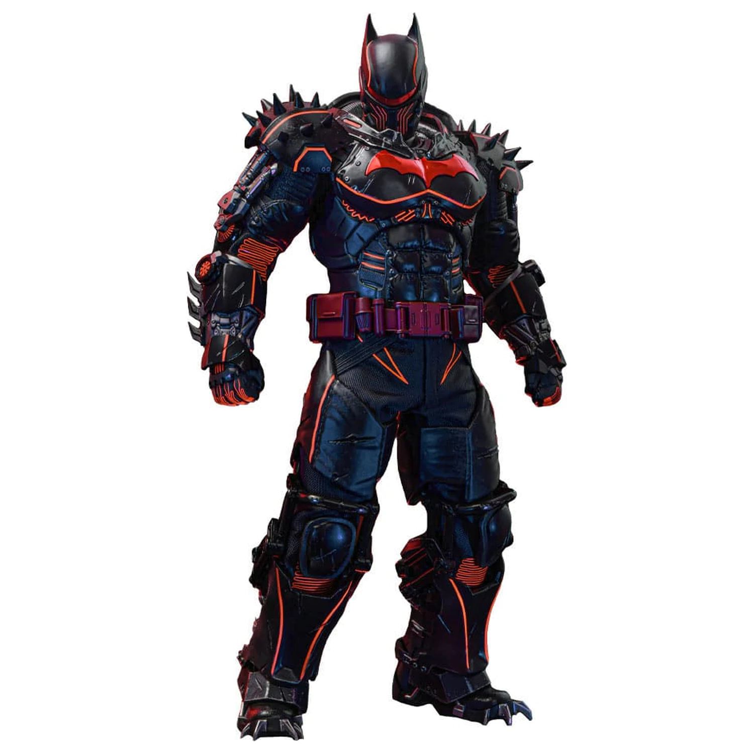 Batman Arkham Origins Videogame Masterpiece 1/6 XE Suit Hellbat Version akciófigura 33 cm termékfotó