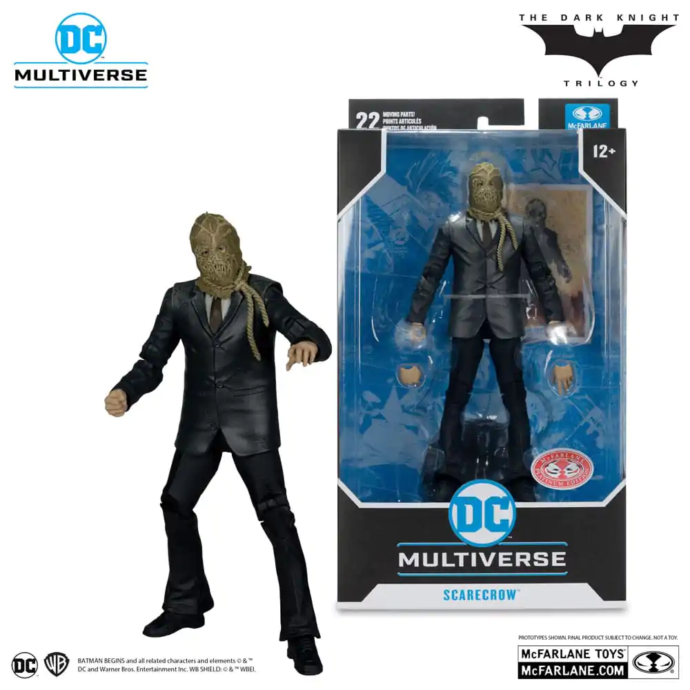 Batman Begins DC Multiverse Scarecrow (Chase Version) akciófigura 18 cm termékfotó