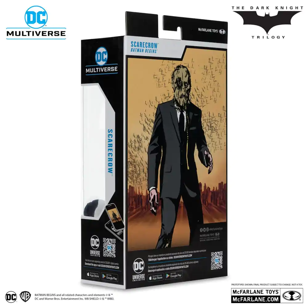 Batman Begins DC Multiverse Scarecrow (Chase Version) akciófigura 18 cm termékfotó
