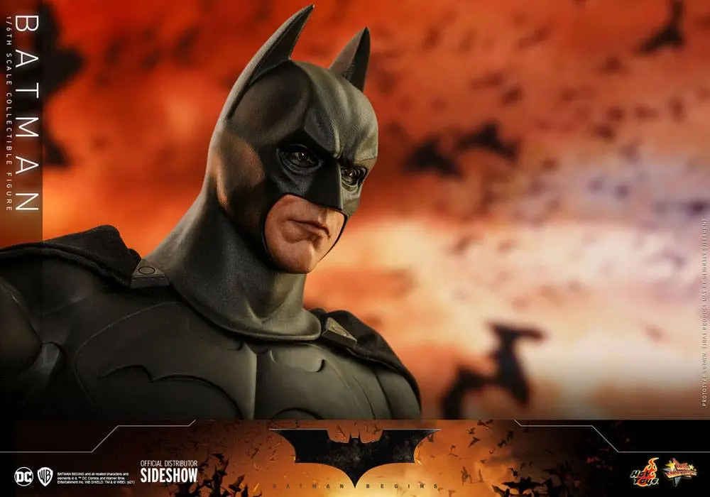 Batman Begins Movie Masterpiece 1/6 Batman Hot Toys Exkluzív akciófigura 32 cm termékfotó