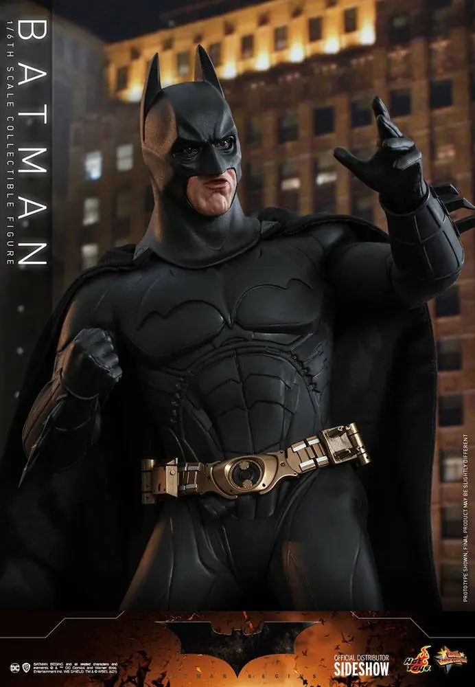 Batman Begins Movie Masterpiece 1/6 Batman Hot Toys Exkluzív akciófigura 32 cm termékfotó