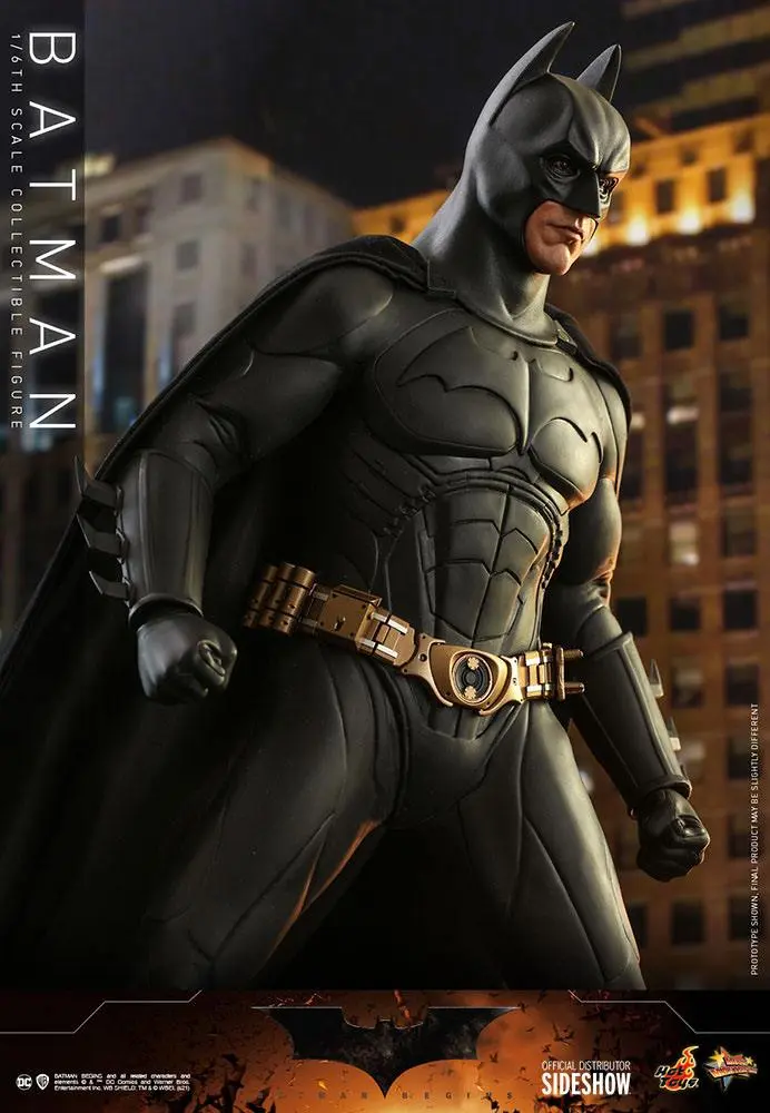 Batman Begins Movie Masterpiece 1/6 Batman Hot Toys Exkluzív akciófigura 32 cm termékfotó