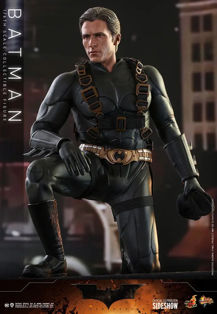 Batman Begins Movie Masterpiece 1/6 Batman Hot Toys Exkluzív akciófigura 32 cm termékfotó