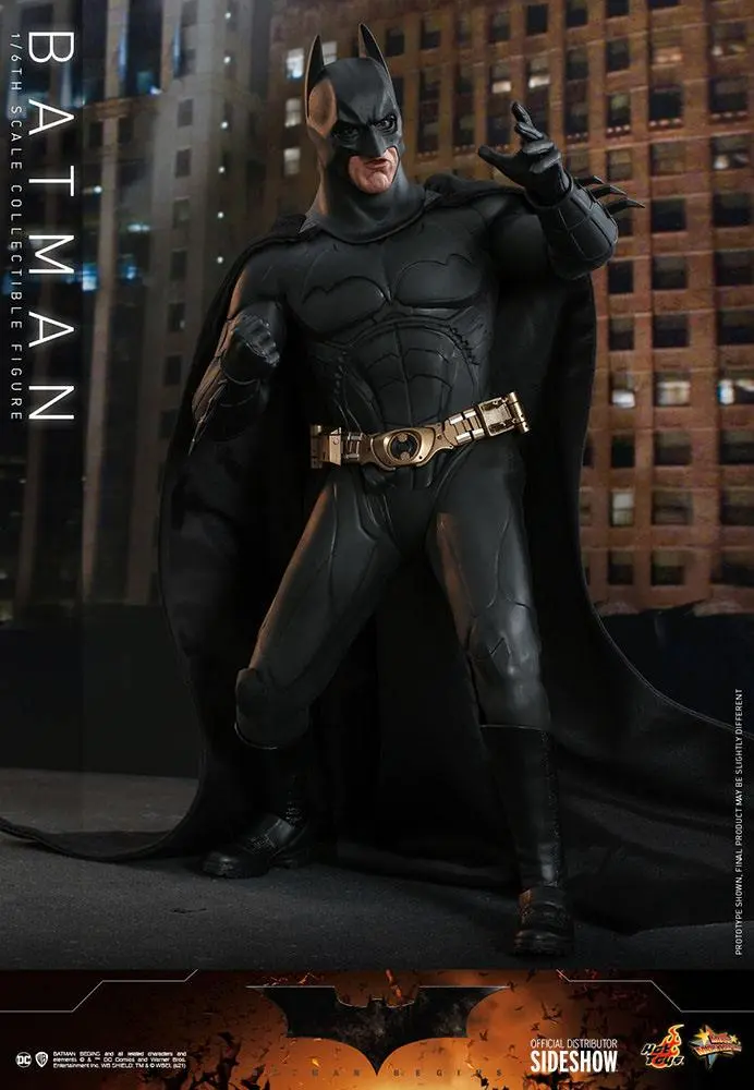 Batman Begins Movie Masterpiece 1/6 Batman Hot Toys Exkluzív akciófigura 32 cm termékfotó