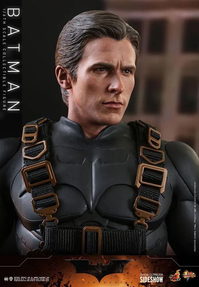 Batman Begins Movie Masterpiece 1/6 Batman Hot Toys Exkluzív akciófigura 32 cm termékfotó