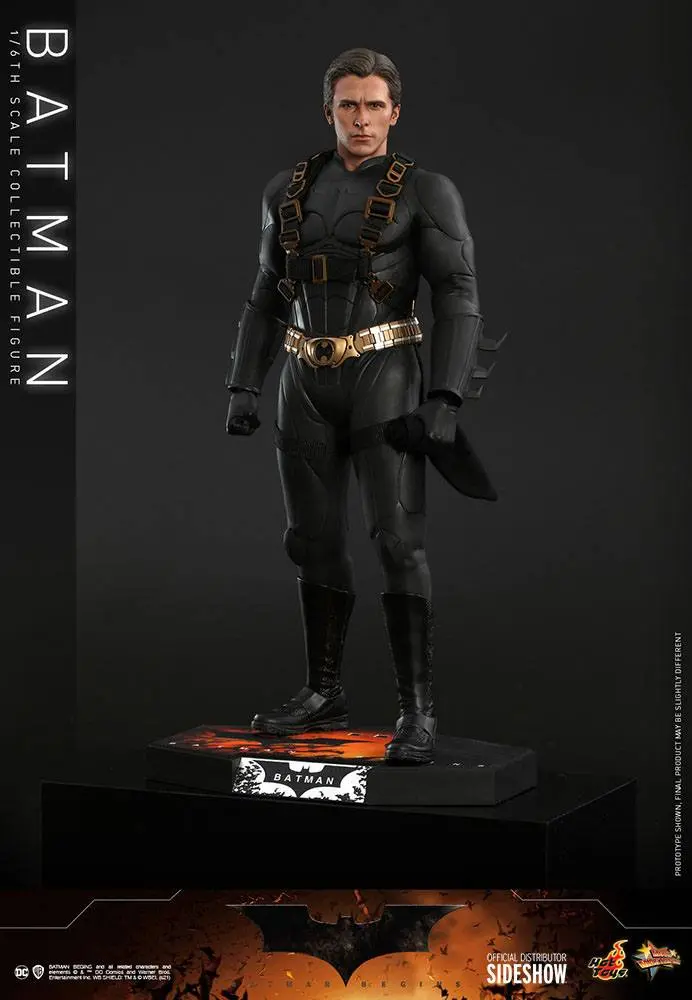 Batman Begins Movie Masterpiece 1/6 Batman Hot Toys Exkluzív akciófigura 32 cm termékfotó