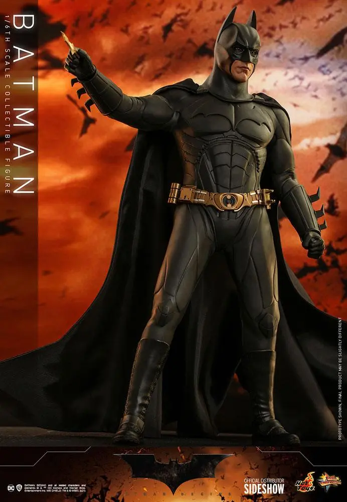 Batman Begins Movie Masterpiece 1/6 Batman Hot Toys Exkluzív akciófigura 32 cm termékfotó