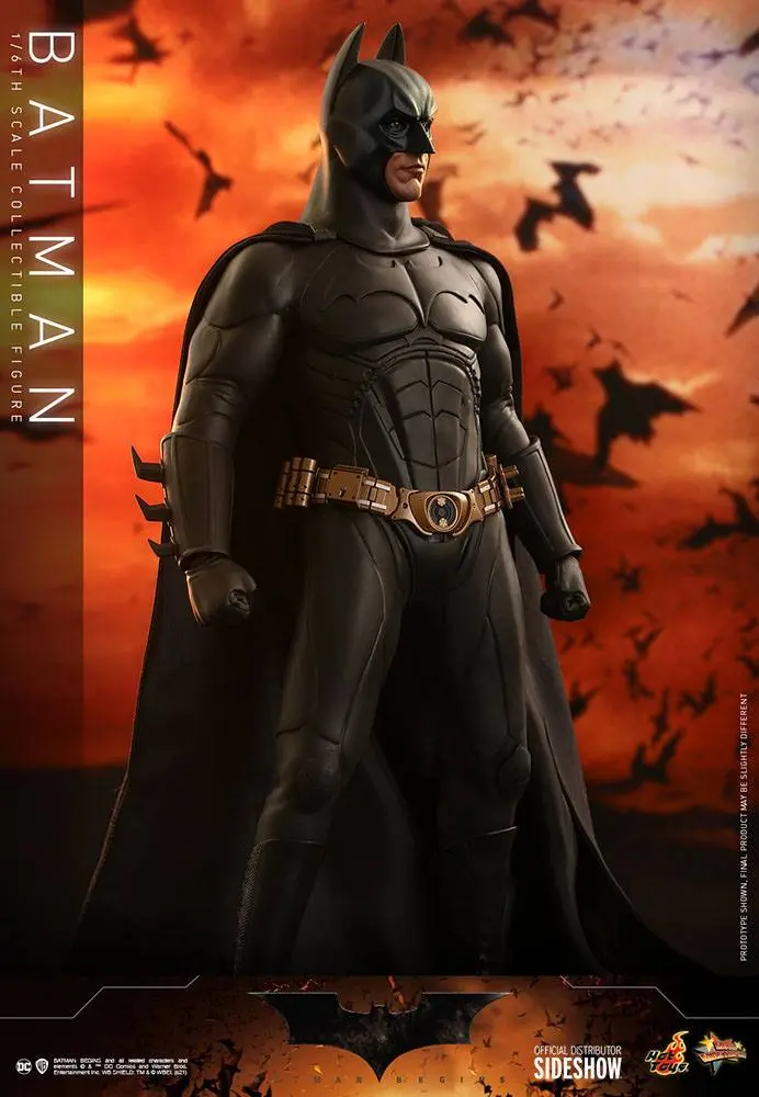 Batman Begins Movie Masterpiece 1/6 Batman Hot Toys Exkluzív akciófigura 32 cm termékfotó