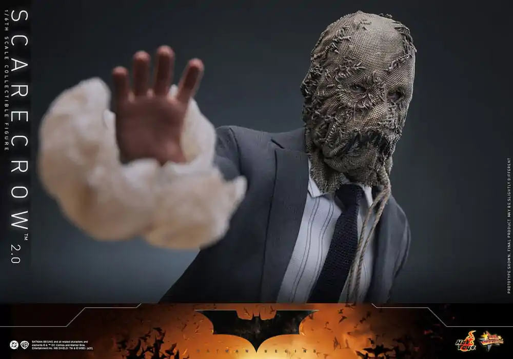 Batman Begins Movie Masterpiece 1/6 Scarecrow 2.0 akciófigura 30 cm termékfotó