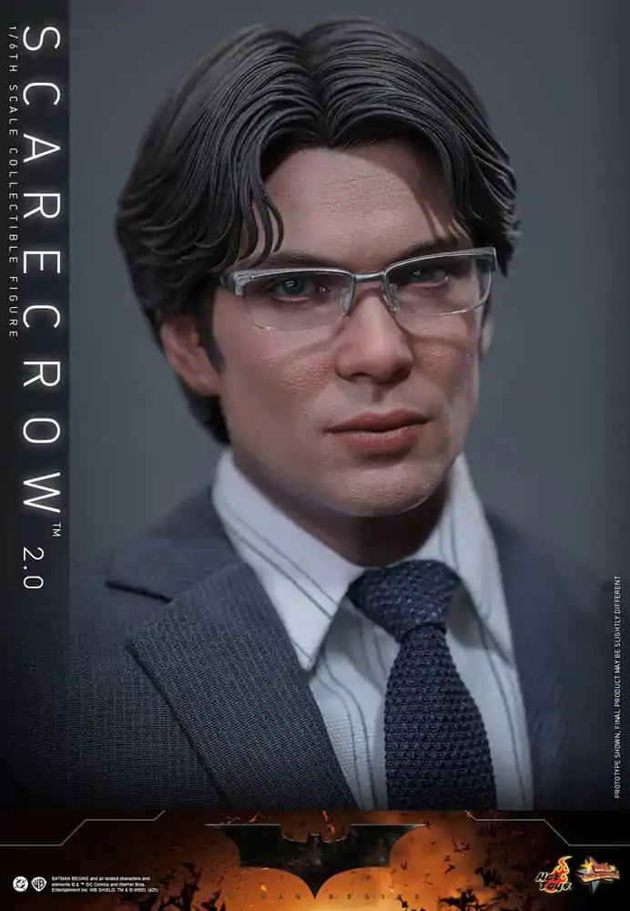 Batman Begins Movie Masterpiece 1/6 Scarecrow 2.0 akciófigura 30 cm termékfotó