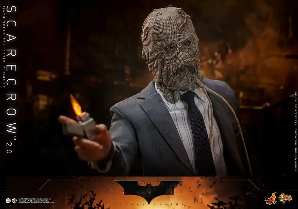 Batman Begins Movie Masterpiece 1/6 Scarecrow 2.0 akciófigura 30 cm termékfotó