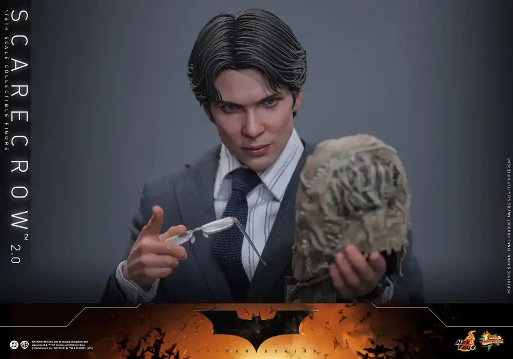 Batman Begins Movie Masterpiece 1/6 Scarecrow 2.0 akciófigura 30 cm termékfotó
