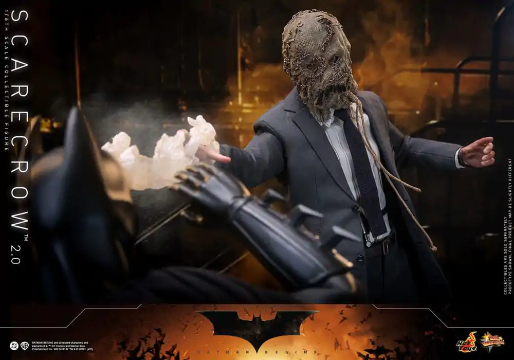 Batman Begins Movie Masterpiece 1/6 Scarecrow 2.0 akciófigura 30 cm termékfotó