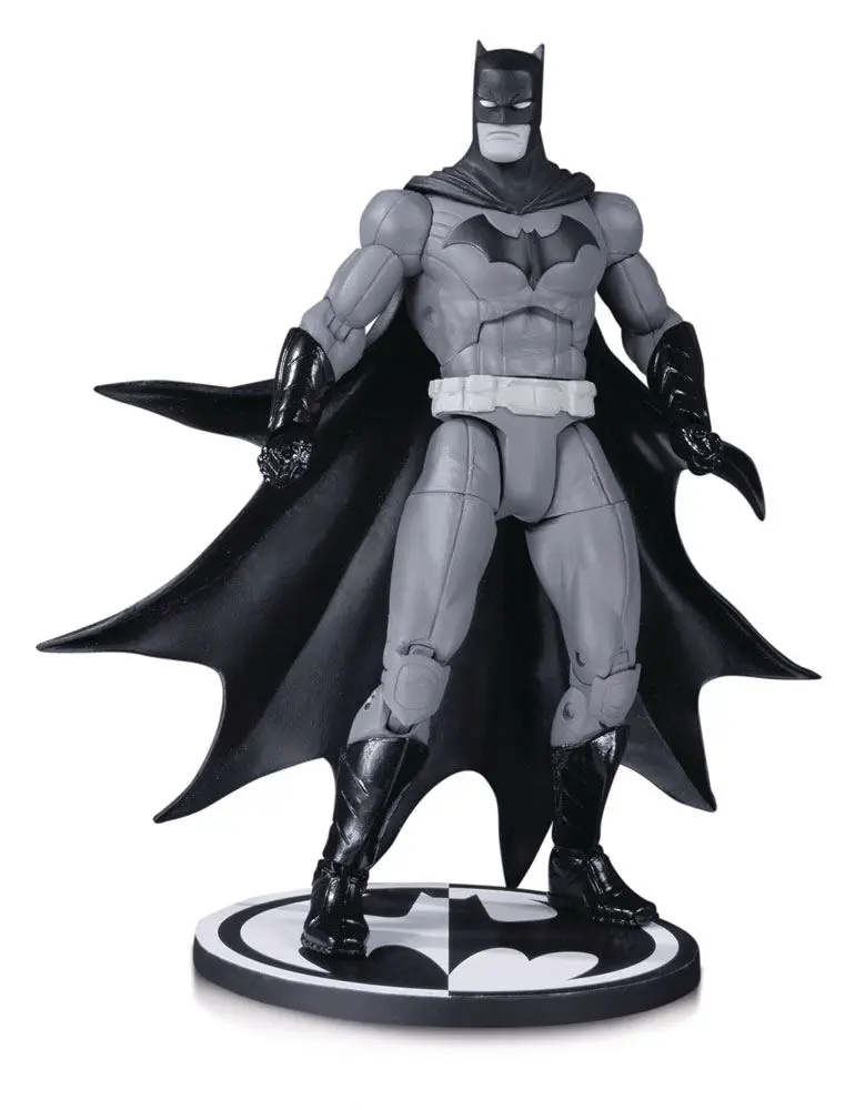 Batman Black &amp; White Batman by Greg Capullo akciófigura 17 cm termékfotó