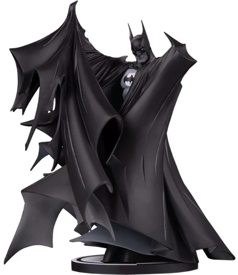 Batman Black &amp; White Deluxe Batman by Todd McFarlane (Version 2.0) szobor figura 24 cm termékfotó