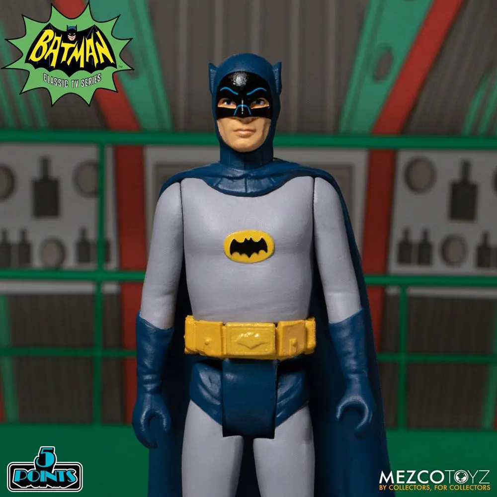 Batman Classic TV Series 5 Points Deluxe Box Batman akciófigura csomag (1966) 9 cm termékfotó