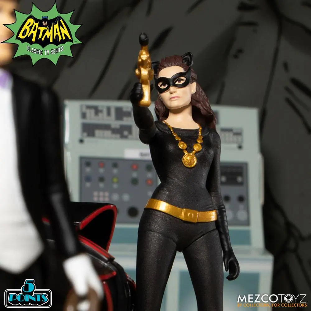 Batman Classic TV Series 5 Points Deluxe Box Batman akciófigura csomag (1966) 9 cm termékfotó