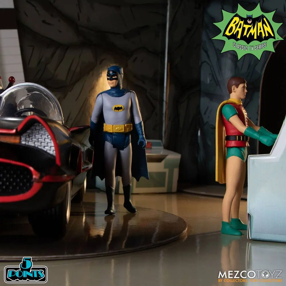Batman Classic TV Series 5 Points Deluxe Box Batman akciófigura csomag (1966) 9 cm termékfotó