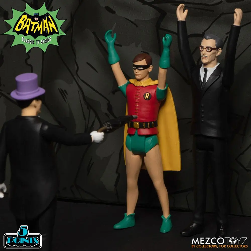 Batman Classic TV Series 5 Points Deluxe Box Batman akciófigura csomag (1966) 9 cm termékfotó