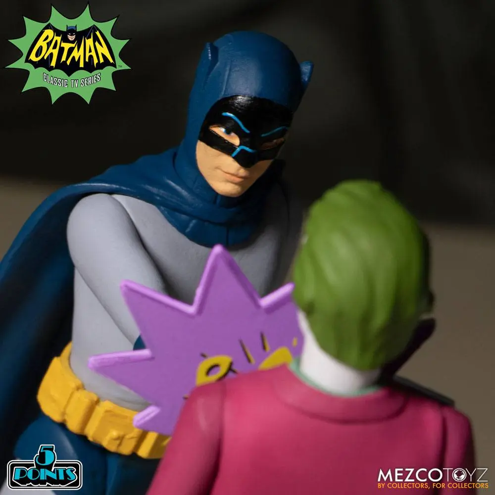 Batman Classic TV Series 5 Points Deluxe Box Batman akciófigura csomag (1966) 9 cm termékfotó