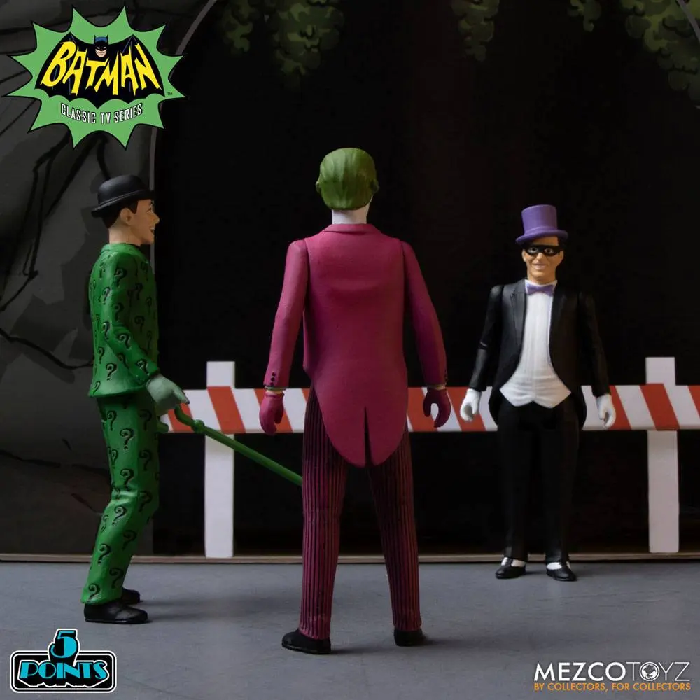 Batman Classic TV Series 5 Points Deluxe Box Batman akciófigura csomag (1966) 9 cm termékfotó