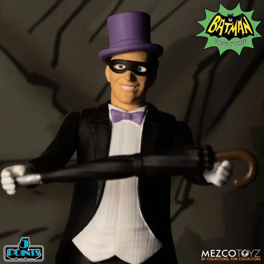Batman Classic TV Series 5 Points Deluxe Box Batman akciófigura csomag (1966) 9 cm termékfotó