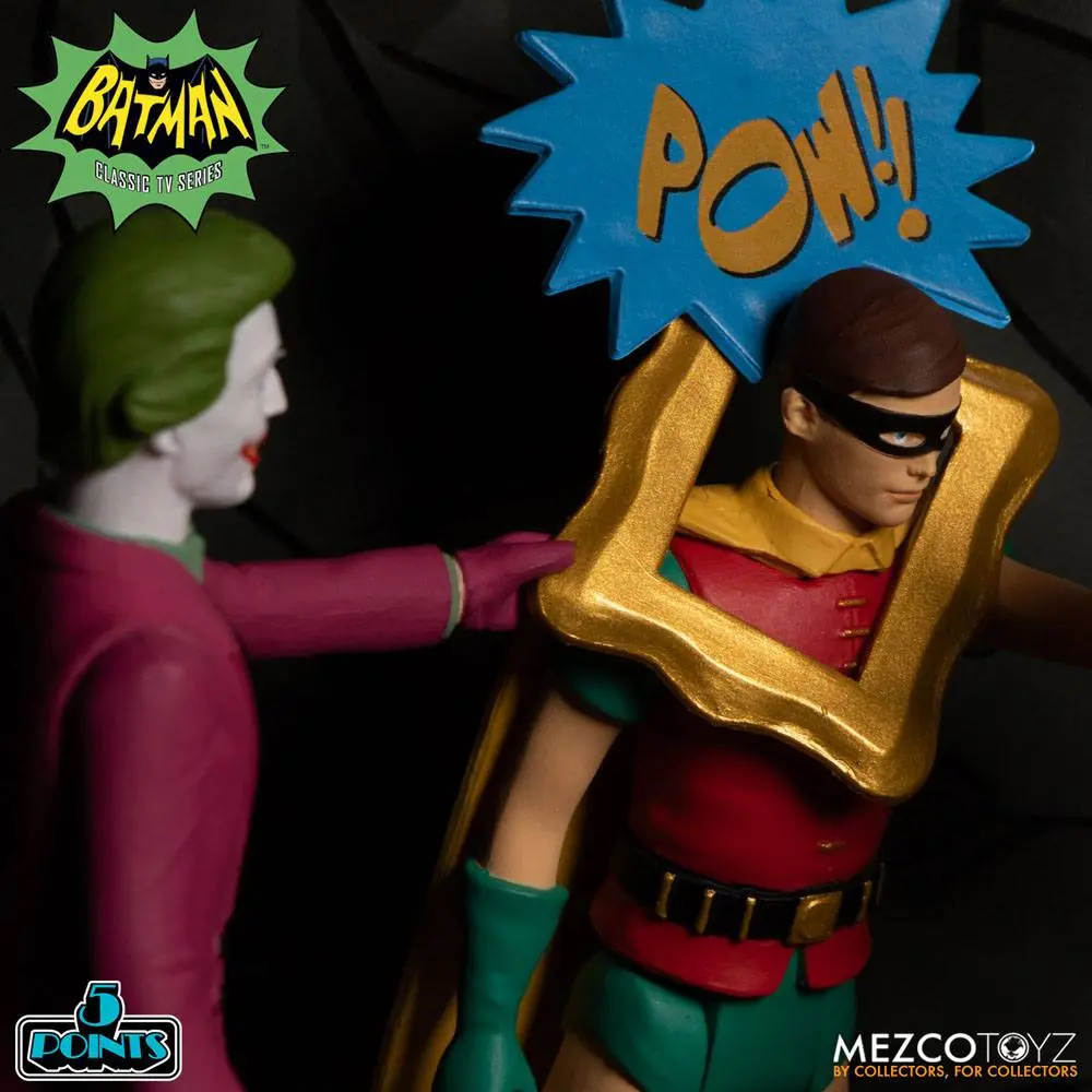 Batman Classic TV Series 5 Points Deluxe Box Batman akciófigura csomag (1966) 9 cm termékfotó
