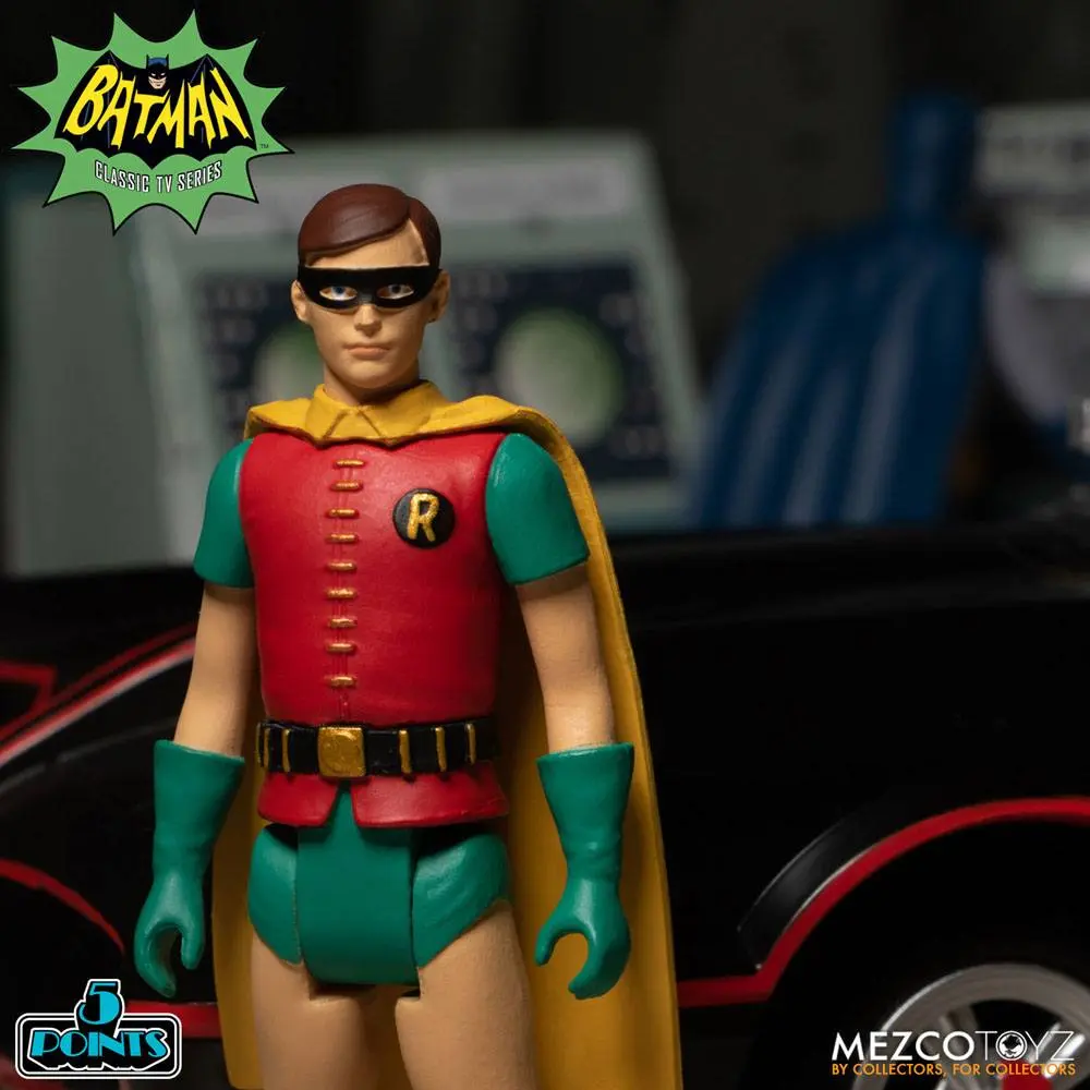 Batman Classic TV Series 5 Points Deluxe Box Batman akciófigura csomag (1966) 9 cm termékfotó