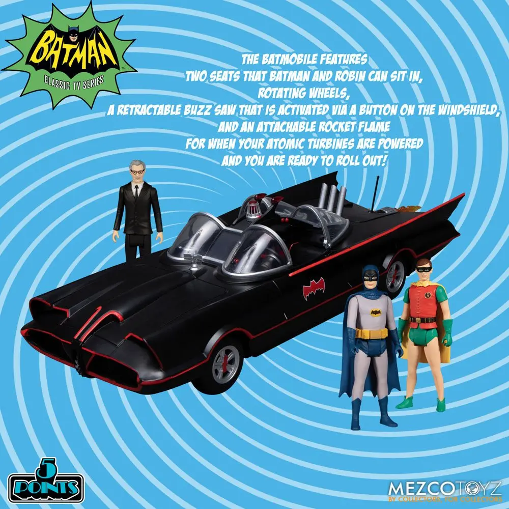 Batman Classic TV Series 5 Points Deluxe Box Batman akciófigura csomag (1966) 9 cm termékfotó