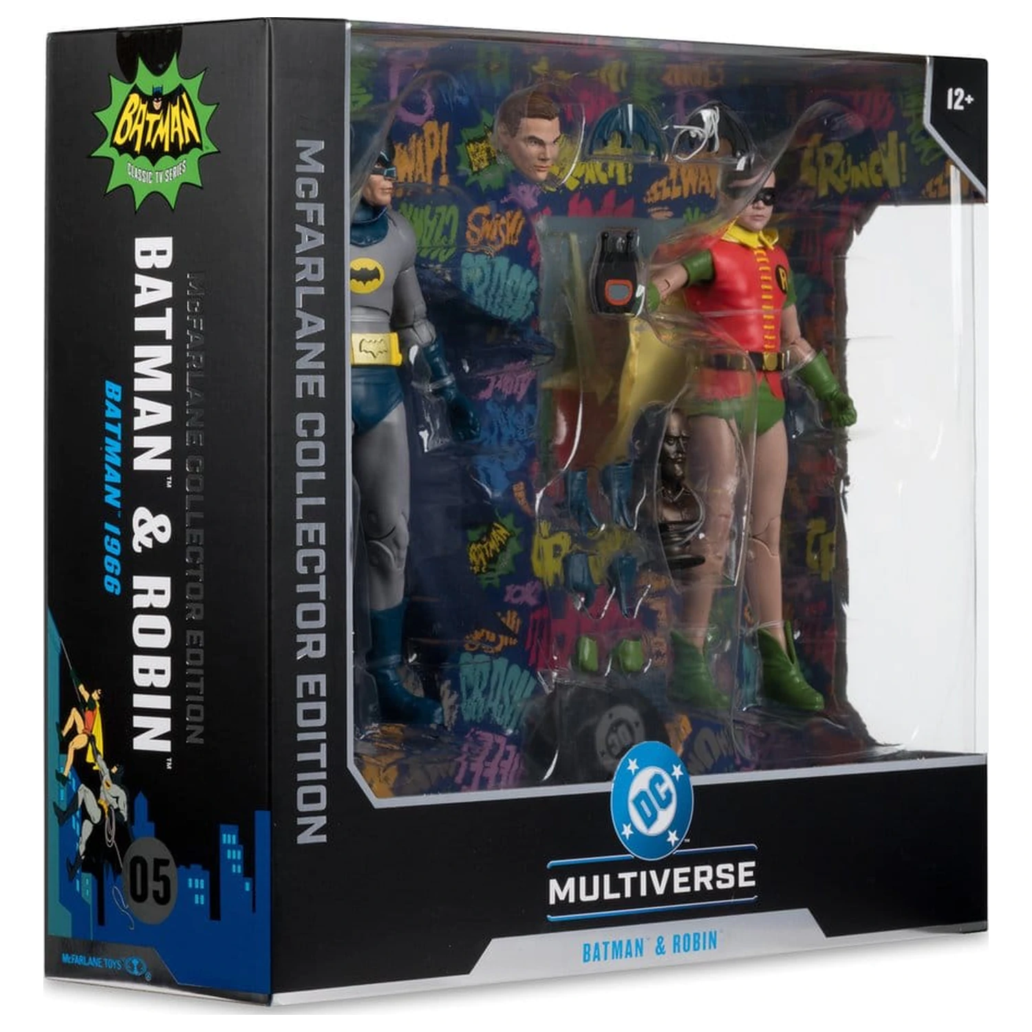 Batman Classic TV Series DC Multiverse McFarlane Collector Edition 2 db-os akciófigura csomag Batman and Robin 18 cm termékfotó