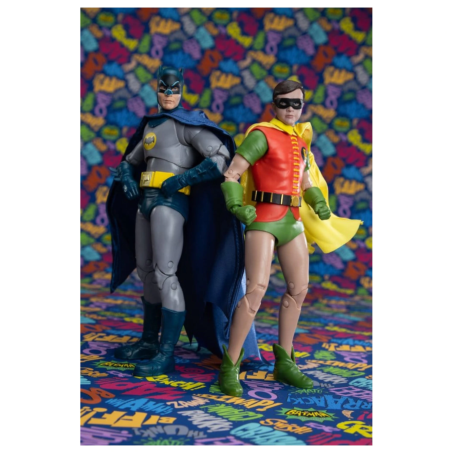 Batman Classic TV Series DC Multiverse McFarlane Collector Edition 2 db-os akciófigura csomag Batman and Robin 18 cm termékfotó