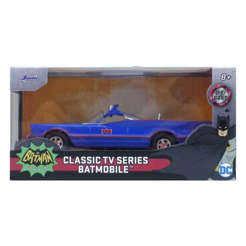 Batman Classic TV Series Diecast Model 1/32 1966 Classic Batmobile Cartoon Ver. termékfotó