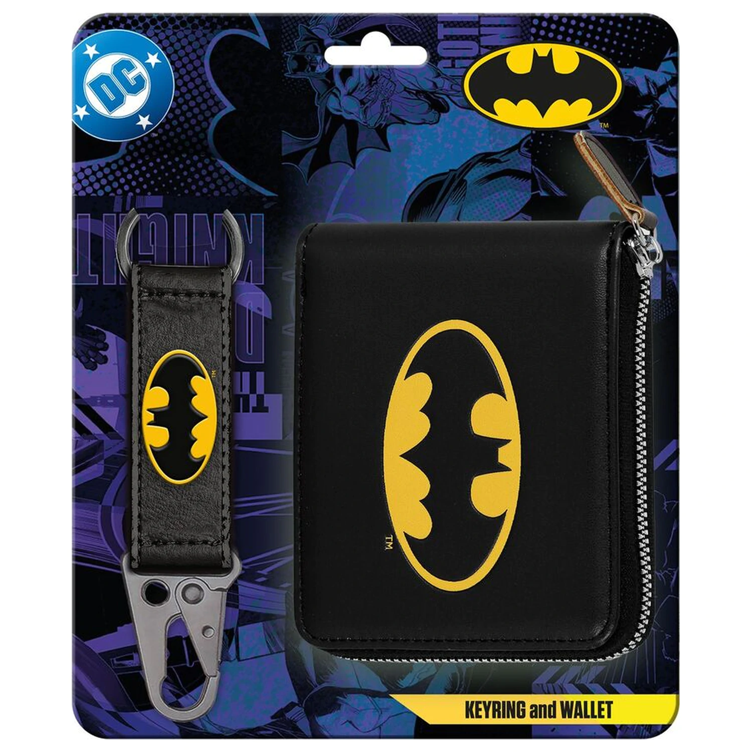 Batman DC Comics kulcstartó és pénztárca csomag termékfotó