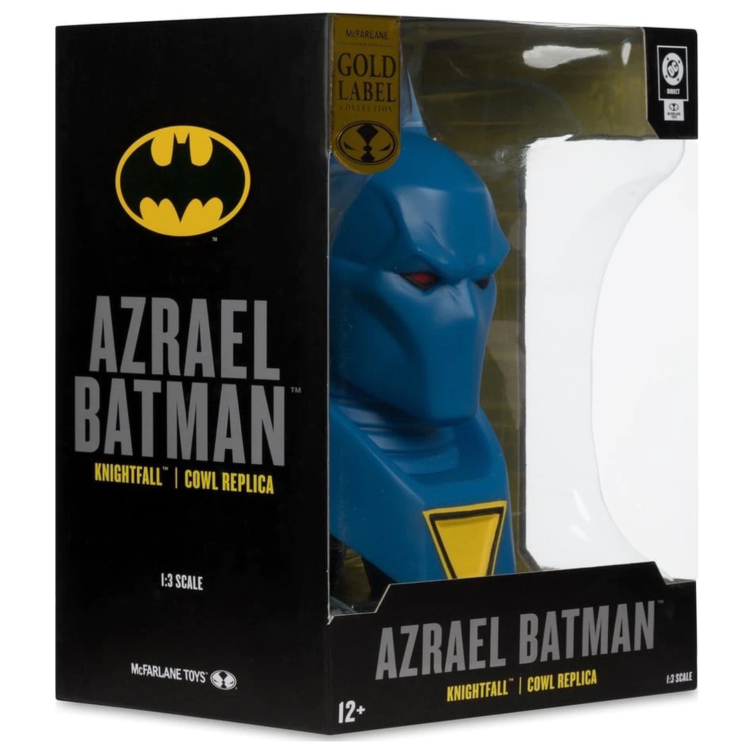 Batman DC Direct 1/3 Azrael Batman Mask (Batman: Knightfall) (Gold Label Collection) Mini-replika 18 cm termékfotó